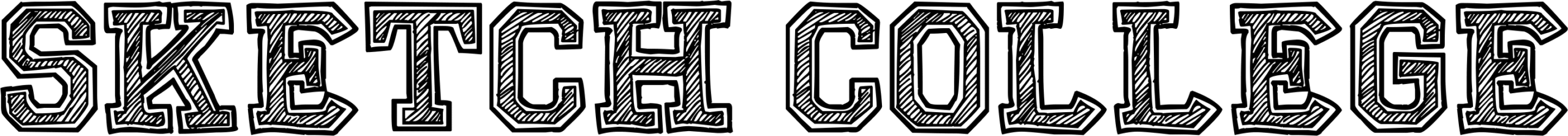 Sketch College Font