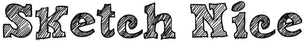 Sketch Nice Font