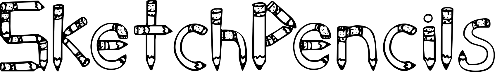 SketchPencils Font