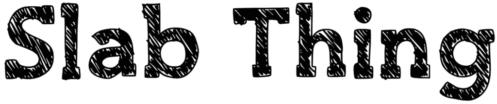 Slab Thing Font