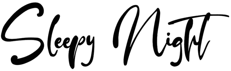 Sleepy Night Font