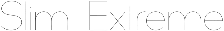 Slim Extreme Font