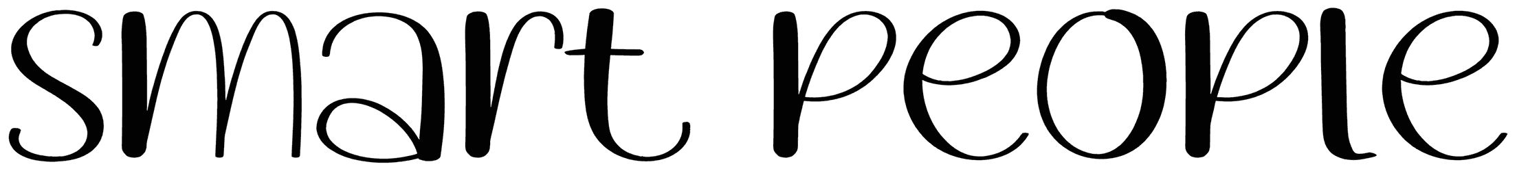 Smart People Font