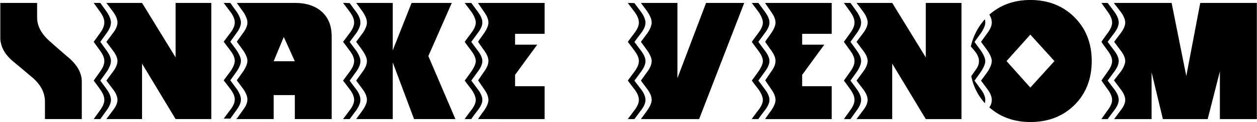 Snake Venom Font