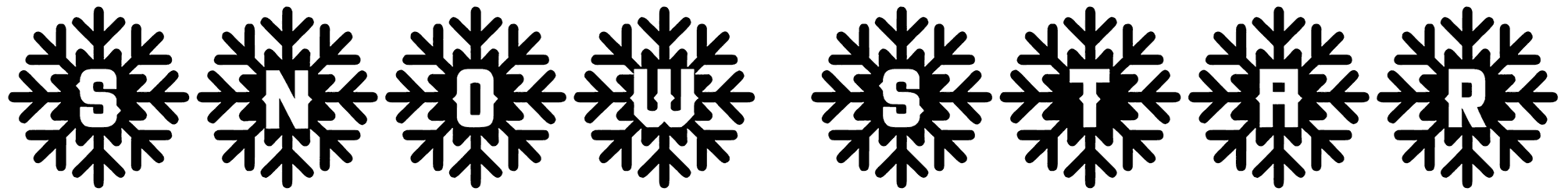Snow Star Type Font