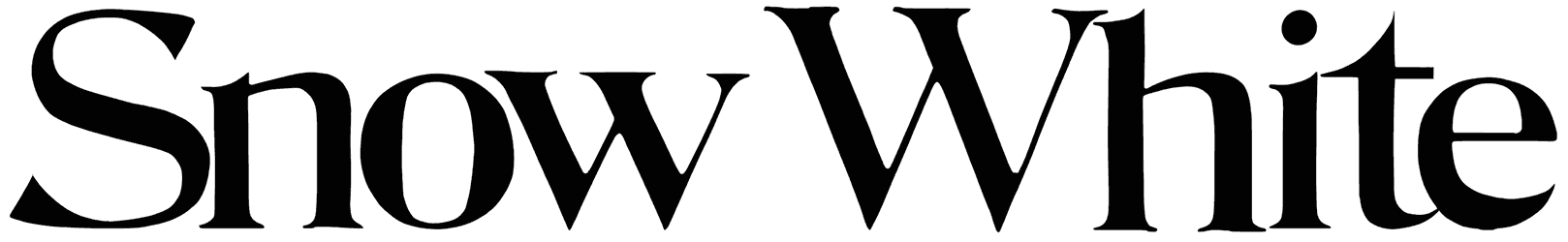 Snow White Font