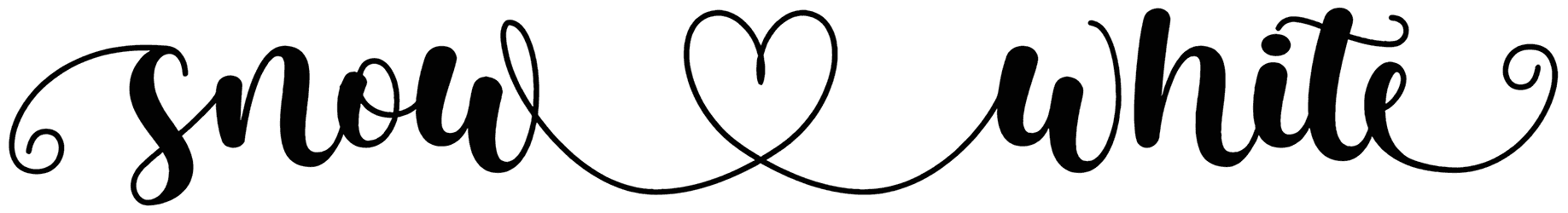 Snow White Font