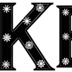 Snowflake Letters Font