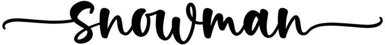 Snowman Font