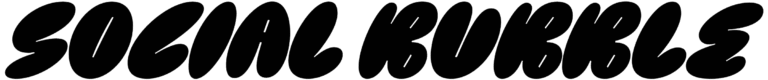 Social Bubble Font