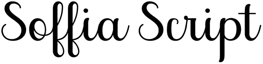 Soffia Script Font