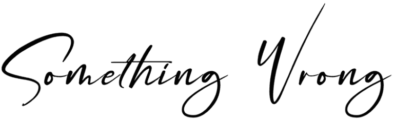 Something Wrong Font