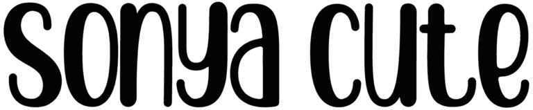 Sonya Cute Font