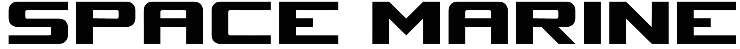 Space Marine Font