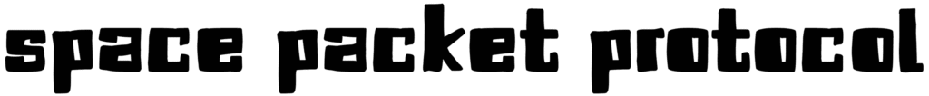 Space Packet Protocol Font