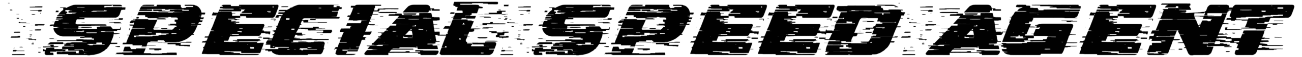 Special Speed Agent Font