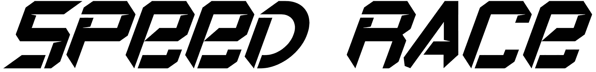 Speed Race Font