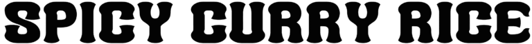 Spicy Curry Rice G Font
