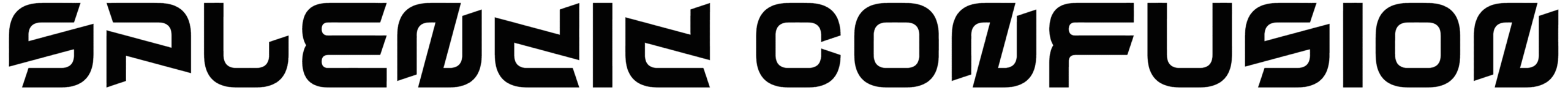 Splendid Confusion Font