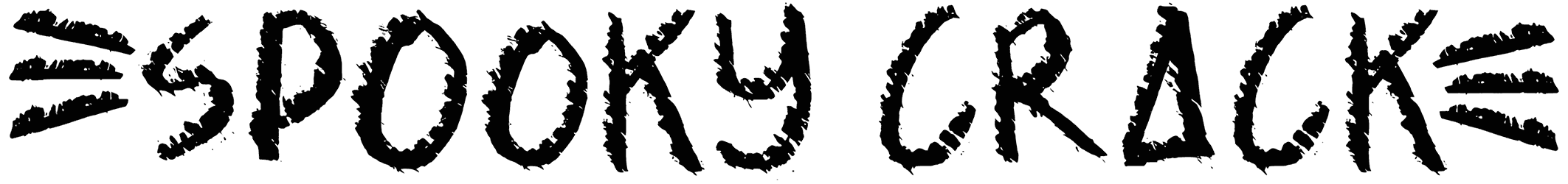 Spooky Crack Font