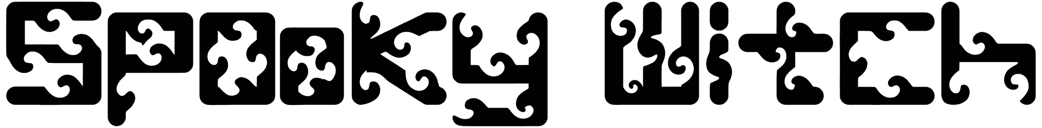 Spooky Witch Font