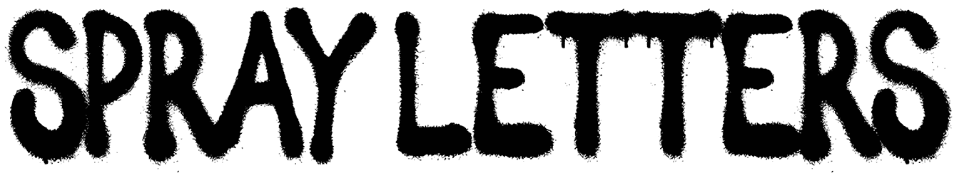 Spray Letters Font