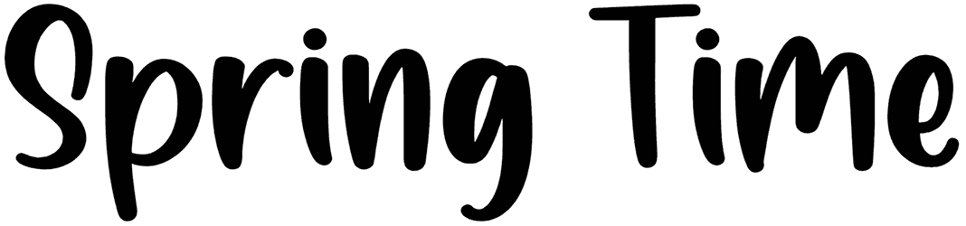 Spring Time Font
