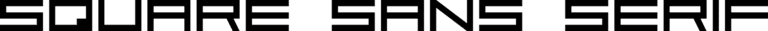 Square Sans Serif 7 Font