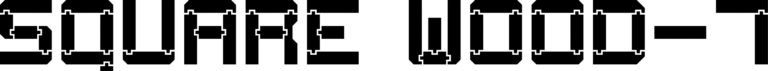 Square Wood-7 Font