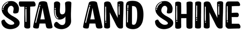 Stay And Shine Font
