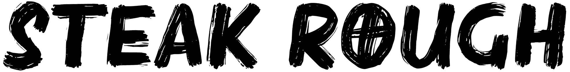 Steak Rough Font