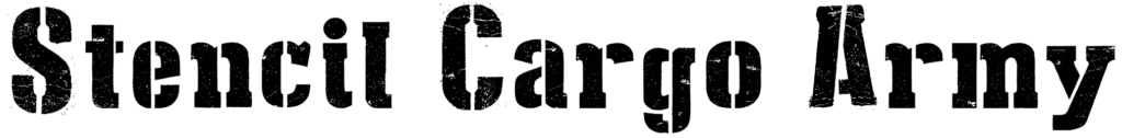 Stencil Cargo Army Font