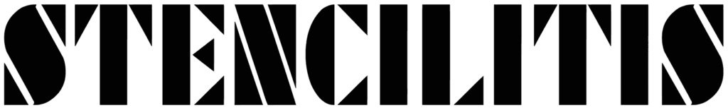 Stencilitis Font