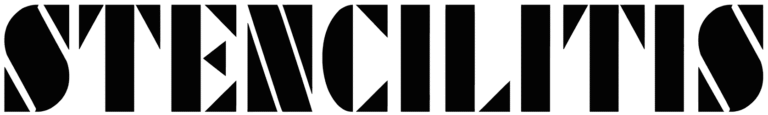 Stencilitis Font