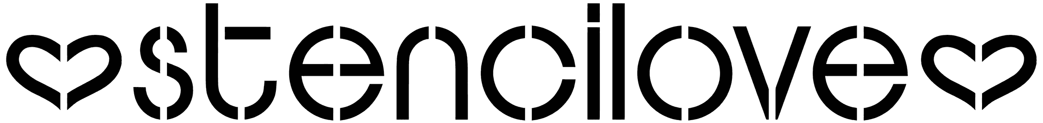 Stencilove Font