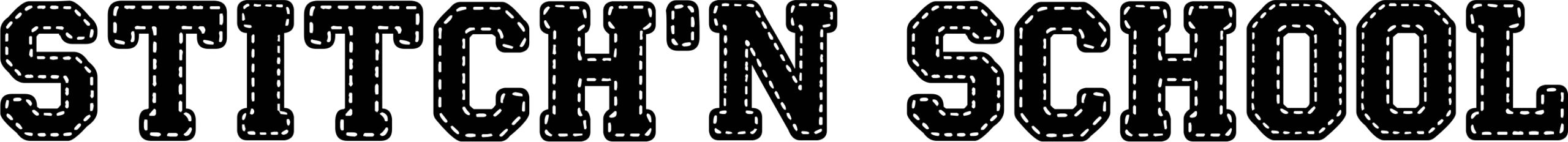 Stitch'n School Font