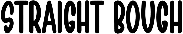 Straight Bough Font