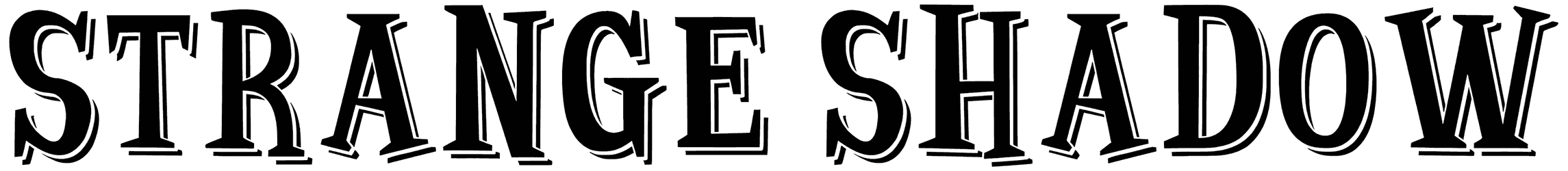 Strange Shadow Font