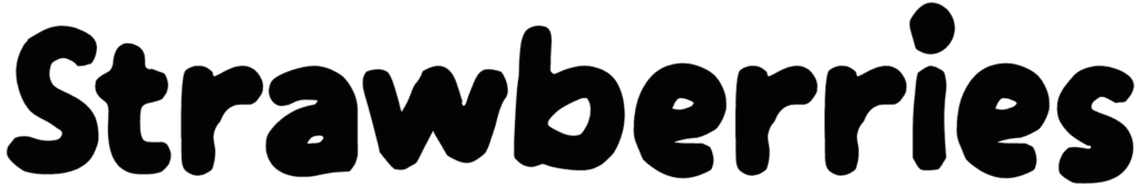 Strawberries Font