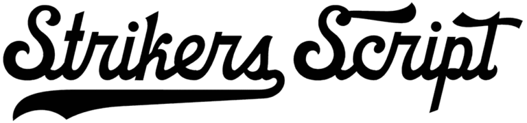 Strikers Script Font