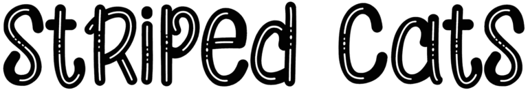 Striped Cats Font