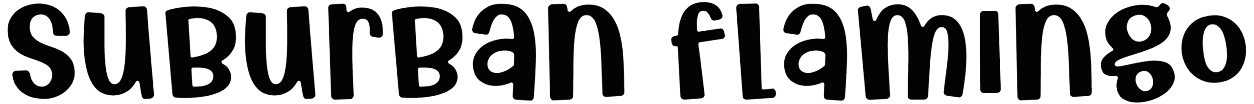 Suburban Flamingo Font