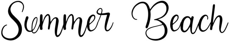 Summer Beach Font