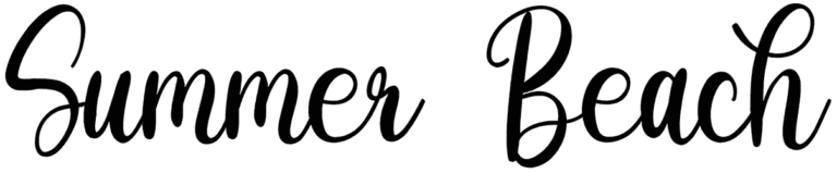 Summer Beach Font