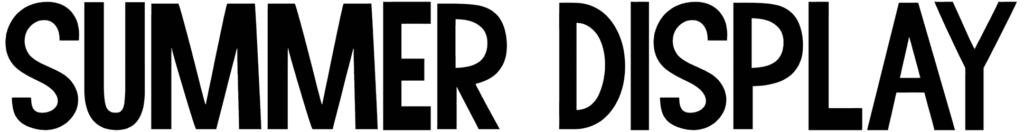 Summer Display Font