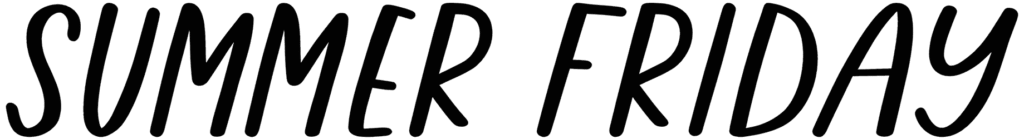 Summer Friday Font