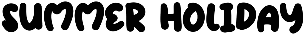 Summer Holiday Font