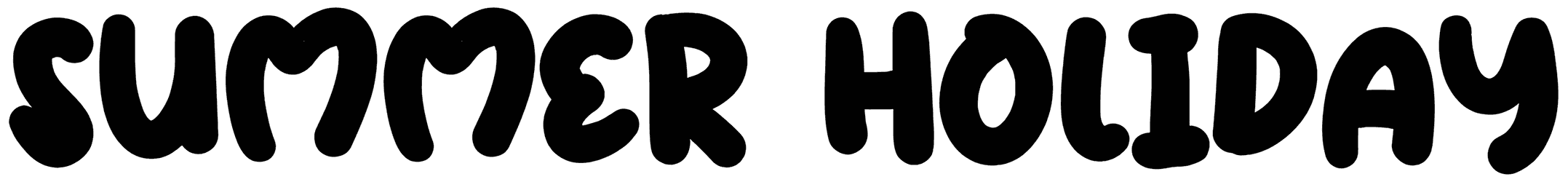 Summer Holiday Font