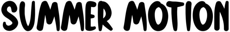 Summer Motion Font