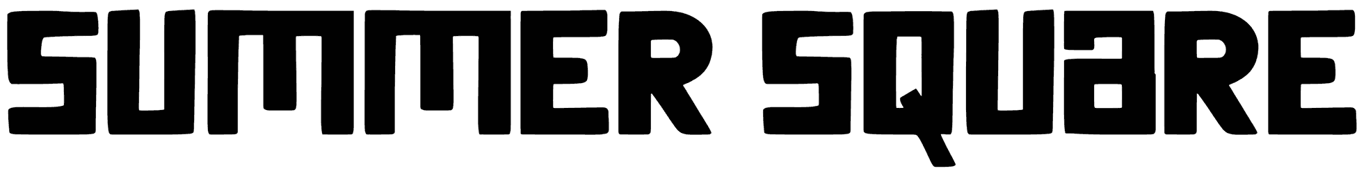 Summer Square Font